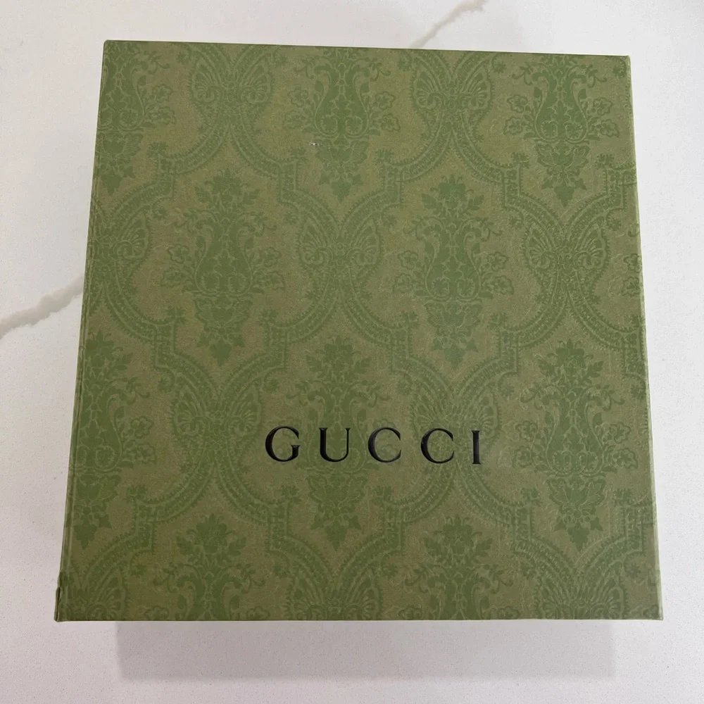 Gucci belt - Leather belt with Double G buckle - Picture 5 of 5